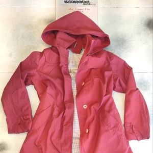 LONDON FOG salmon women's long coat size 16M